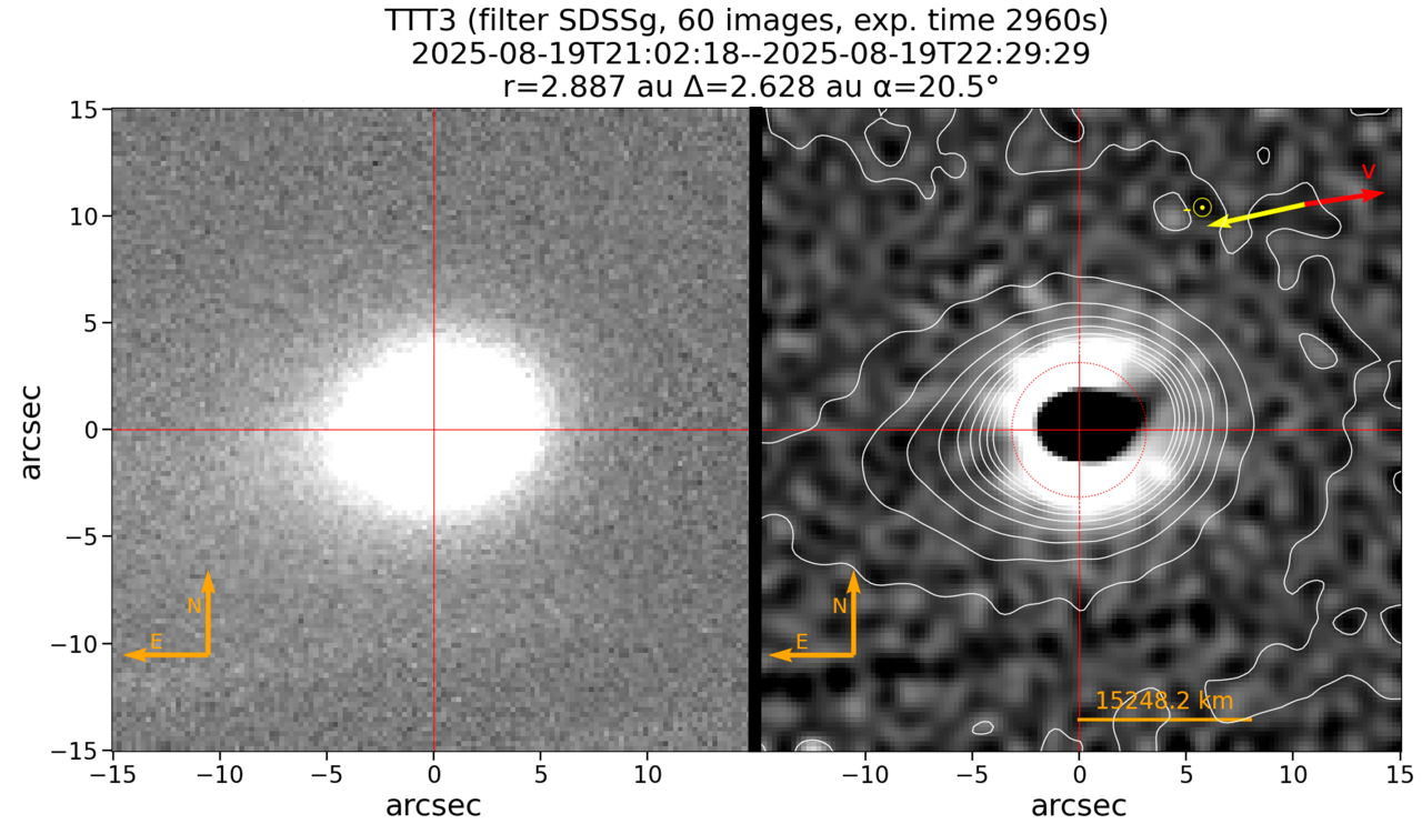 Cometa interestelar 3I/ATLAS